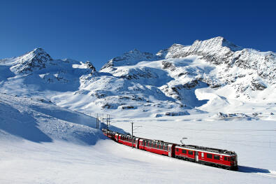 Wintermärchen Schweizer Alpen