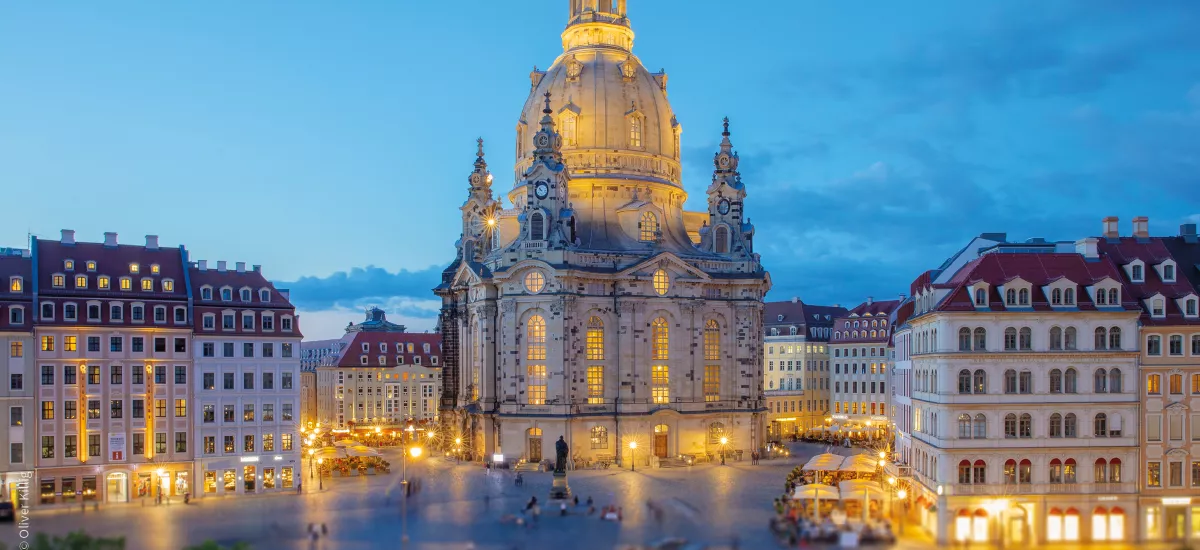Frauenkirche mit Taschenbergpalais